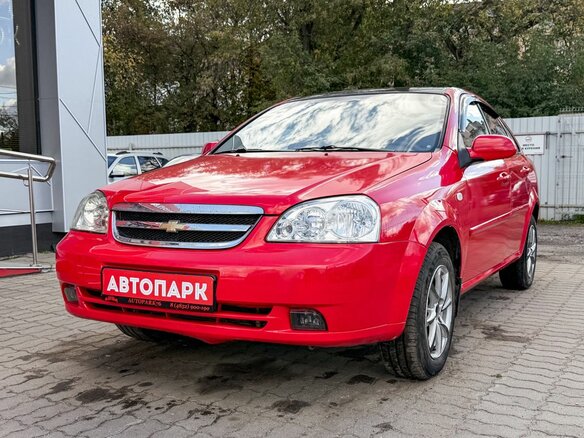 2009 Chevrolet Lacetti I, красный, 449000 рублей - вид 3