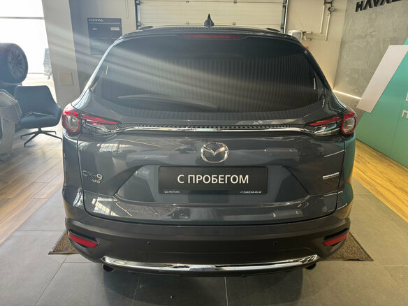2022 Mazda CX-9 II Рестайлинг, серый, 3970000 рублей - вид 4