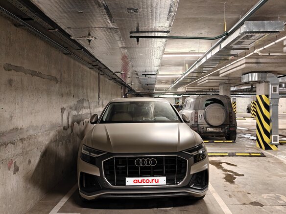 2023 Audi Q8 55 TFSI I (4M), бежевый, 8200000 рублей - вид 6