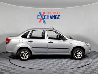 2013 Lada (ВАЗ) Granta I, серебристый, 204000 рублей, вид 4