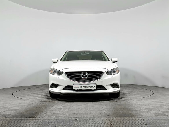 2016 Mazda 6 III (GJ) Рестайлинг, белый, 1310000 рублей - вид 1