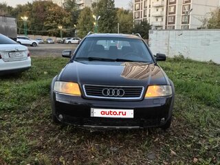 2002 Audi A6 allroad I (C5), чёрный, 600000 рублей, вид 2