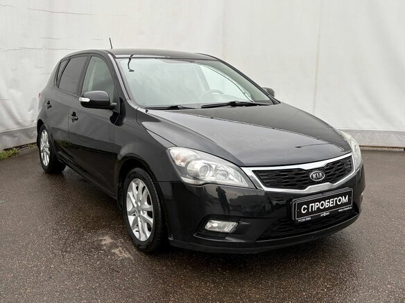 2010 Kia Ceed I Рестайлинг, чёрный, 599000 рублей - вид 2