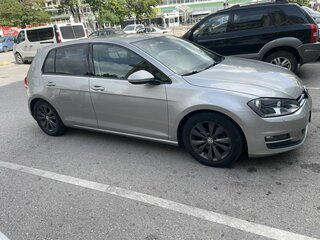 2013 Volkswagen Golf VII, серебристый, 1000000 рублей, вид 4
