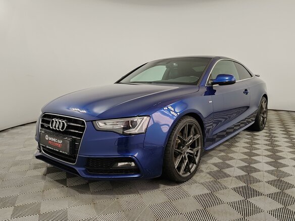 2014 Audi A5 I (8T) Рестайлинг, синий