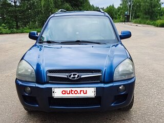 2008 Hyundai Tucson I, синий, 570000 рублей, вид 1