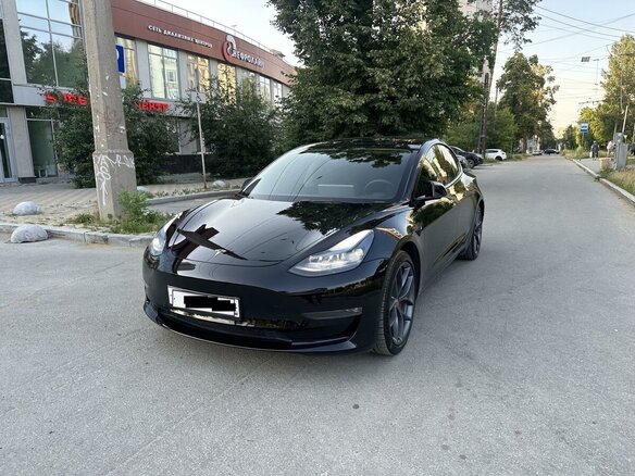 2022 Tesla Model 3 Performance I, чёрный, 4949999 рублей - вид 2