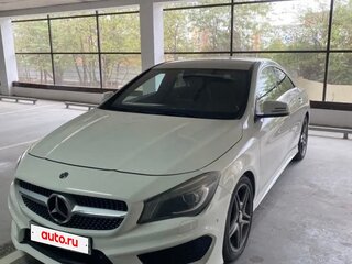 2016 Mercedes-Benz CLA 200 I (C117, X117) Рестайлинг, белый, 1450000 рублей, вид 1