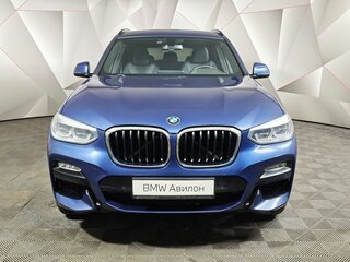 2019 BMW X3 30i xDrive III (G01), синий, 3595000 рублей, вид 3