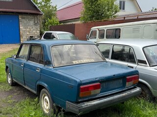2001 Lada (ВАЗ) 2107, синий, 70000 рублей, вид 4