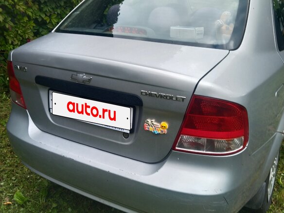 2005 Chevrolet Aveo I, серебристый - вид 10