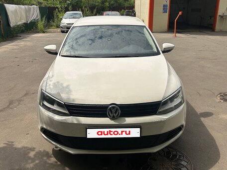 2013 Volkswagen Jetta VI, белый, 990000 рублей, вид 4