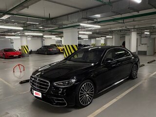 2020 Mercedes-Benz S-Класс 450 Long 4MATIC VII (W223), чёрный, 9800000 рублей, вид 1