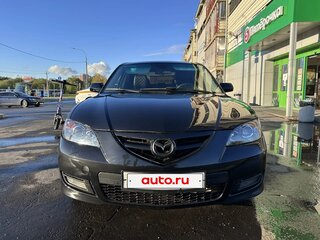 2008 Mazda 3 I (BK) Рестайлинг, чёрный, 530000 рублей, вид 1