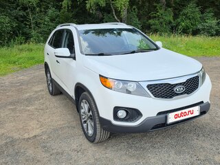 2010 Kia Sorento II, белый, 1150000 рублей, вид 3