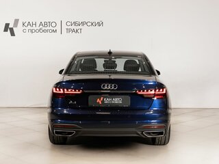 2020 Audi A4 35 TFSI V (B9) Рестайлинг, синий, 3342600 рублей, вид 4
