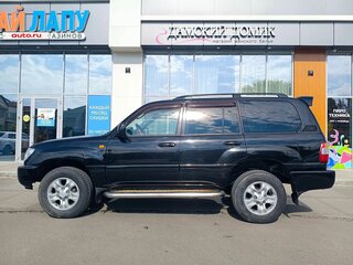 2007 Toyota Land Cruiser 100 Series Рестайлинг 2, чёрный, 1785000 рублей, вид 4
