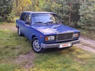 2006 Lada (ВАЗ) 2107, синий, 190000 рублей, вид 5