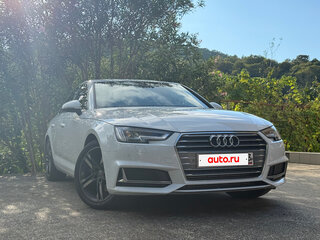 2019 Audi A4 V (B9), белый, 3300000 рублей, вид 2