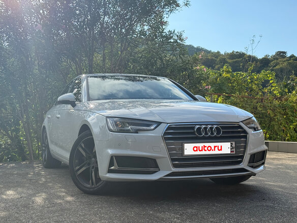 2019 Audi A4 V (B9), белый, 3300000 рублей - вид 1