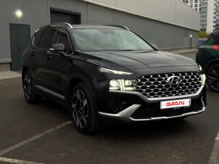 2021 Hyundai Santa Fe IV Рестайлинг, чёрный, 4800000 рублей, вид 5