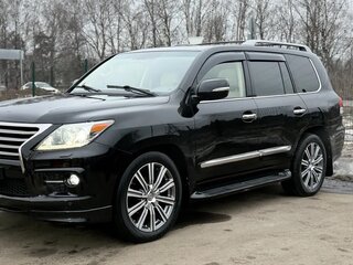 2013 Lexus LX 570 III Рестайлинг, чёрный, 2999000 рублей, вид 3
