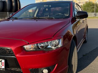2008 Mitsubishi Lancer X, красный, 800000 рублей, вид 2