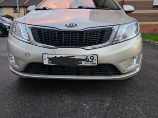 2012 Kia Rio 4-speed III, бежевый, 950000 рублей, вид 3