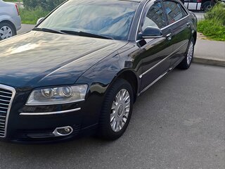 2006 Audi A8 Long II (D3) Рестайлинг, чёрный, 850000 рублей, вид 2