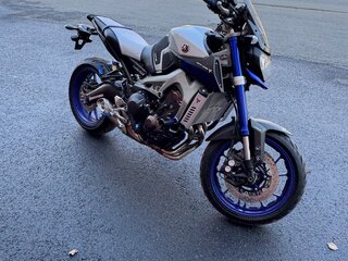 2015 Yamaha MT-09 (FZ-09), синий, 800000 рублей, вид 3