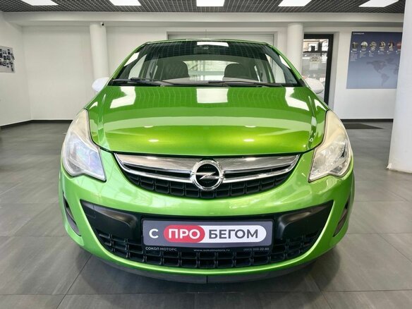 2012 Opel Corsa D Рестайлинг II, зелёный, 499900 рублей - вид 1