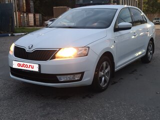 2014 Skoda Rapid I, белый, 850000 рублей, вид 2