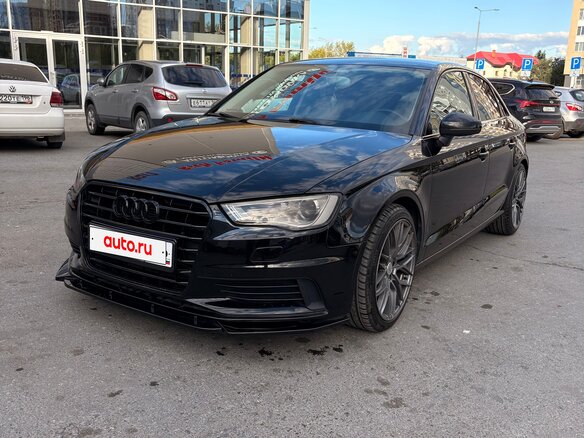 2013 Audi A3 III (8V), чёрный, 1300000 рублей - вид 1