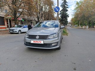 2019 Volkswagen Polo V Рестайлинг, серый, 1300000 рублей, вид 3
