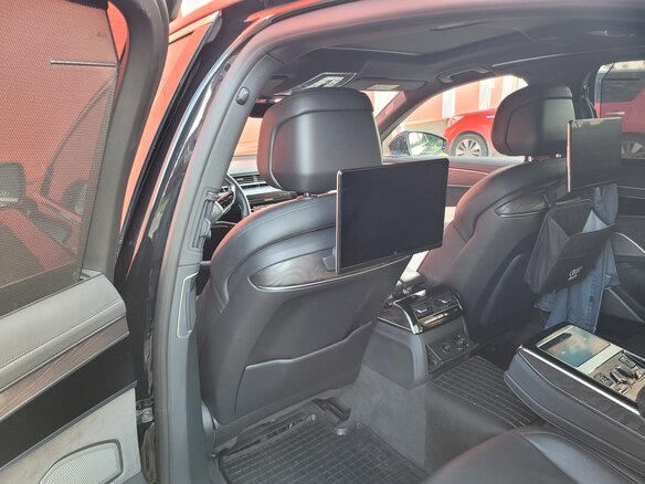 2022 Audi A8 Long 55 TFSI IV (D5), чёрный, 7890000 рублей - вид 36