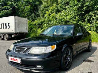 2003 Saab 9-5 I Рестайлинг, чёрный, 550000 рублей, вид 1