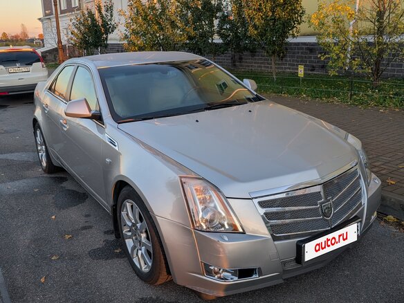 2008 Cadillac CTS II, серый, 910000 рублей - вид 2