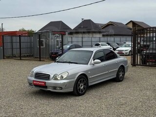2010 Hyundai Sonata ТагАЗ IV (EF) Рестайлинг, серебристый, 450000 рублей, вид 1
