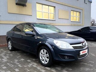 2008 Opel Astra H Рестайлинг, синий, 400000 рублей, вид 4