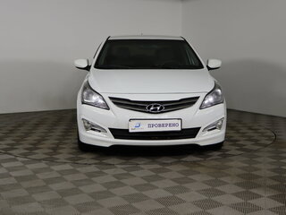 2016 Hyundai Solaris I Рестайлинг, белый, 1069990 рублей, вид 2