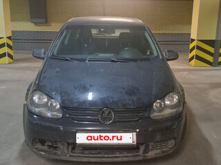 2006 Volkswagen Golf V, чёрный, 320000 рублей, вид 1