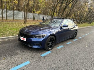 2020 BMW 3 серии 330i xDrive VII (G2x), синий, 3500000 рублей, вид 1