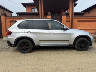 2009 BMW X5 30d II (E70), серебристый, 1850000 рублей, вид 5