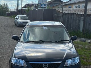 2003 Mazda 323 VI (BJ) Рестайлинг, чёрный, 165000 рублей, вид 2
