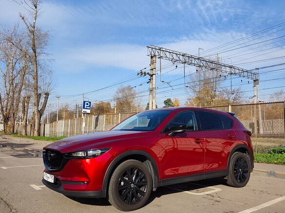 2021 Mazda CX-5 II Рестайлинг, красный, 3530000 рублей - вид 6