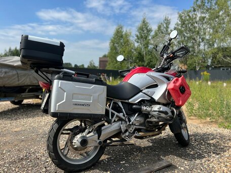 2004 BMW R 1200 GS, красный, 450000 рублей, вид 2
