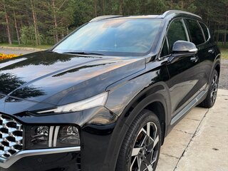 2021 Hyundai Santa Fe IV, чёрный, 3850000 рублей, вид 1