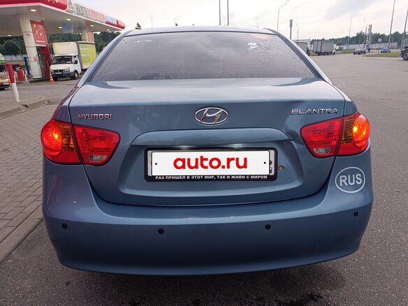 2008 Hyundai Elantra IV (HD), серый - вид 1