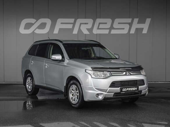2013 Mitsubishi Outlander II Рестайлинг, серебристый, 1180000 рублей