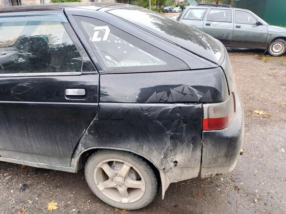 2006 Lada (ВАЗ) 2112, серый, 110000 рублей - вид 9